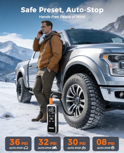Tire Inflator Portable Air Compressor