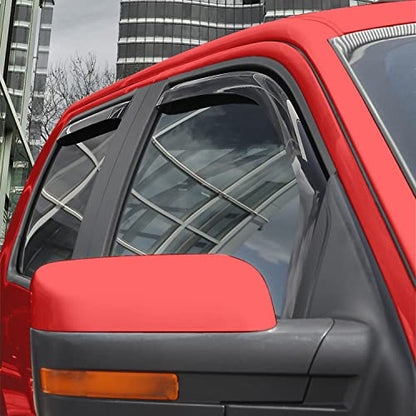 in Channel Extra Durable Rain Guards for Ford F (4 Count)