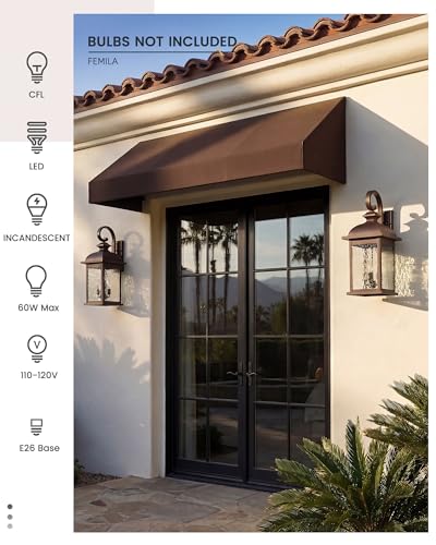 26" Outdoor Wall Sconce