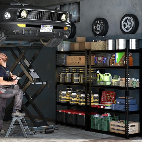 5 Tier Heavy Duty Garage Shelving