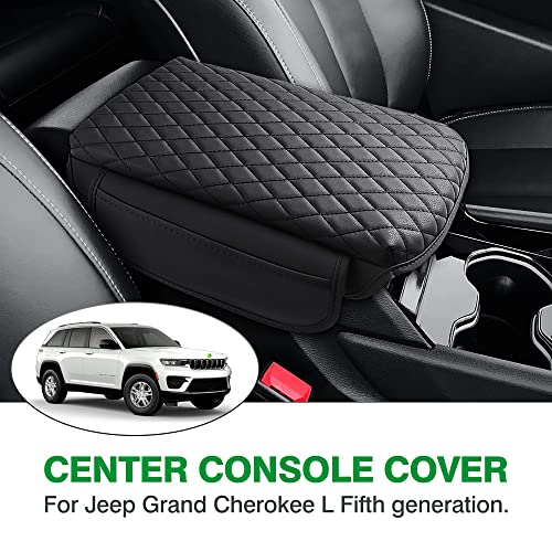 Custom for Center Console Cover Jeep Grand Cherokee L Accessories 2021