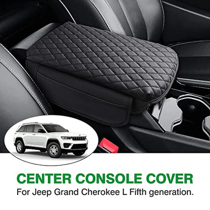 Custom for Center Console Cover Jeep Grand Cherokee L Accessories 2021