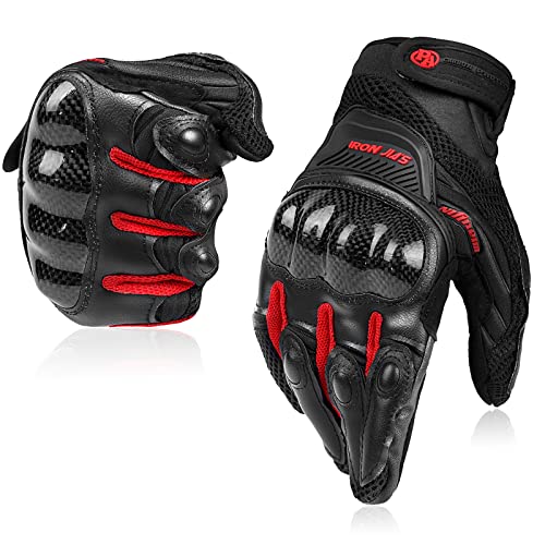 Motorcycle Gloves Touch Screen for Men Women Padding Hard Knuckle Cycling Motorbike ATV Hiking Riding Climbing Glove