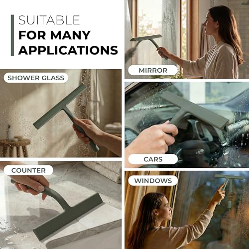 Silicone Shower Squeegee with 3
