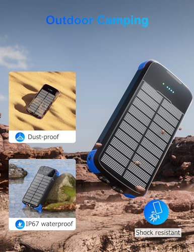 Solar Power Bank 40000mAh