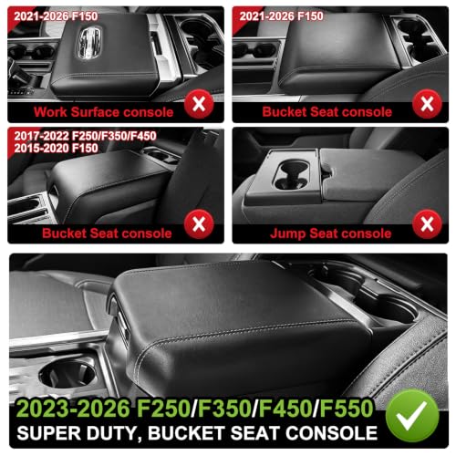 Armrest Cover for 2023+ F250