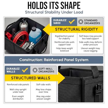 Large Car Trunk Organizer