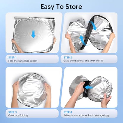 Windshield Sun Shade for Nissan Leaf 2011