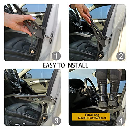 Universal Car Door Step for Car Roof Access
