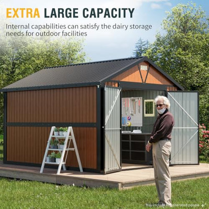 10x12 Ft Outdoor Storage Shed