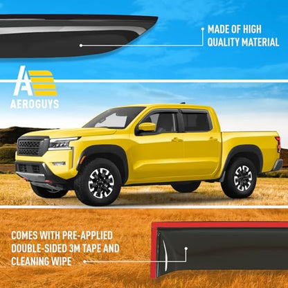 Extra Durable Window Deflectors Tape (4 Count)