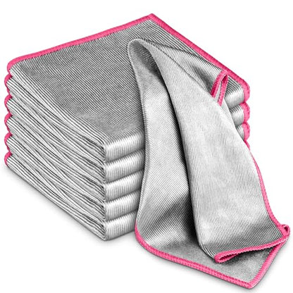 Glass Polishing Streak Free Miracle Cleaning Cloth (6 Count)