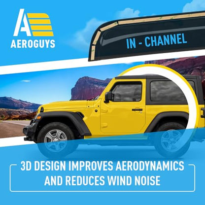 Extra Durable Window Deflectors in (2 Count)