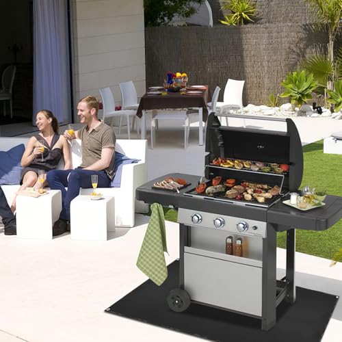Under Grill Mat for Outdoor Grilling