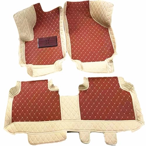 Custom All Weather Protection Luxury Leather Floor Mats for Cars SUVs Trucks According Anti