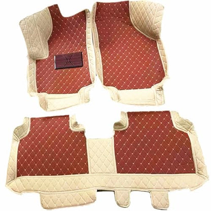 Custom All Weather Protection Luxury Leather Floor Mats for Cars SUVs Trucks According Anti