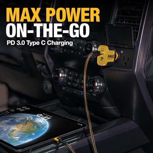 Heavy Duty USB C Car Charger