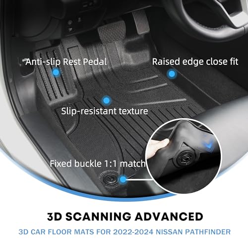 Floor Mats for Nissan Pathfinder 2022