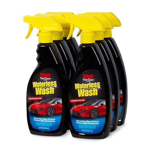 92604 6PK Waterless Wash Car Detailing Spray (132 Fl Oz)