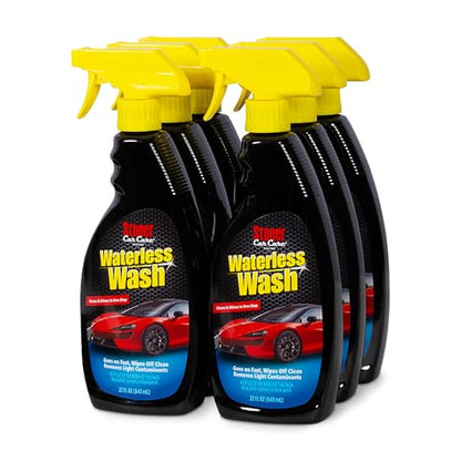 92604 6PK Waterless Wash Car Detailing Spray (132 Fl Oz)