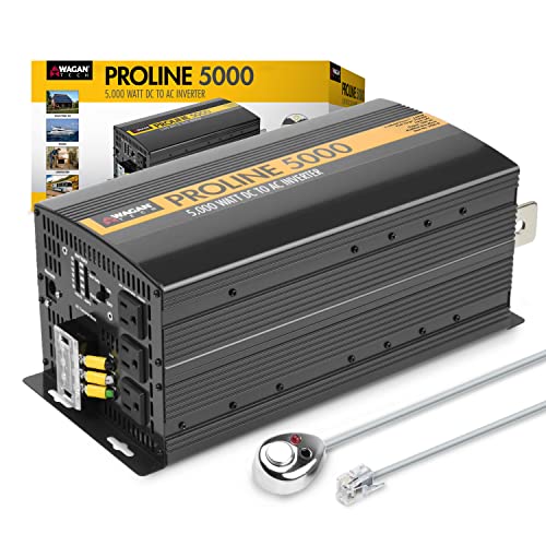 EL3744 12V 5000 Watt Power Inverter with Remote Control