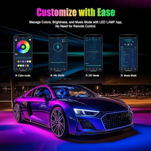 Car LED Lights (8 Count)