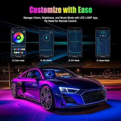Car LED Lights (8 Count)