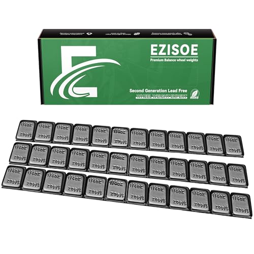 1 4 oz Stick On Wheel Weights 288pcs Easy Peel Black