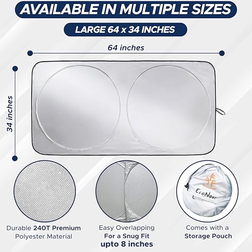 Car Front Windshield Sun Shade