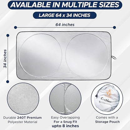 Car Front Windshield Sun Shade