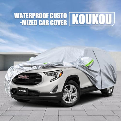6 Layers Car Cover Custom Fit GMC Terrain from 2010 to 2025