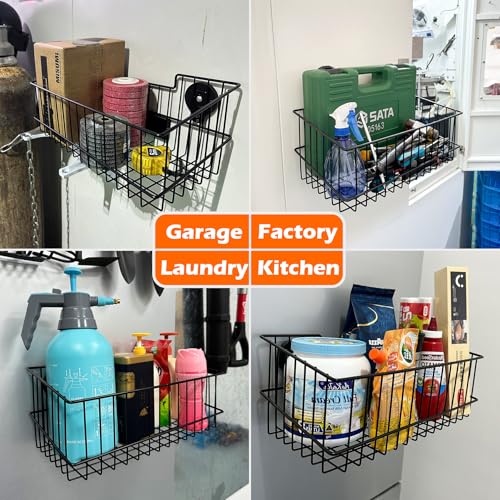 Heavy Duty Magnetic Basket (2 Count)