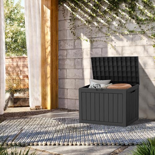 45 Gallon Lockable Resin Deck Box