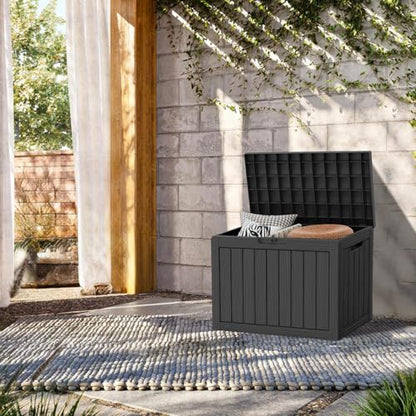 45 Gallon Lockable Resin Deck Box