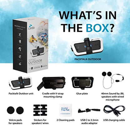 PACKTALK Outdoor Helmet Communication System
