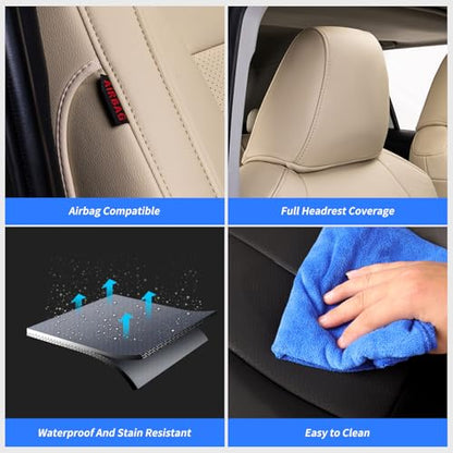Camry Seat Covers Custom Fit for Toyota Camry 2025 2026 Hybrid