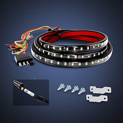 48” 49” LED Tailgate Light Strip 90 LED Red