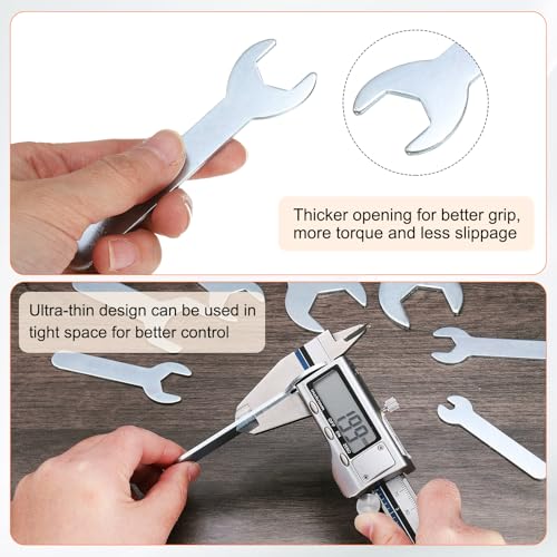 10pcs Small Wrench 17x108x2mm Metric U (10 Count)