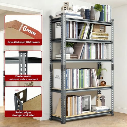 Garage Storage Shelves 46" W x 20" D x 72" H
