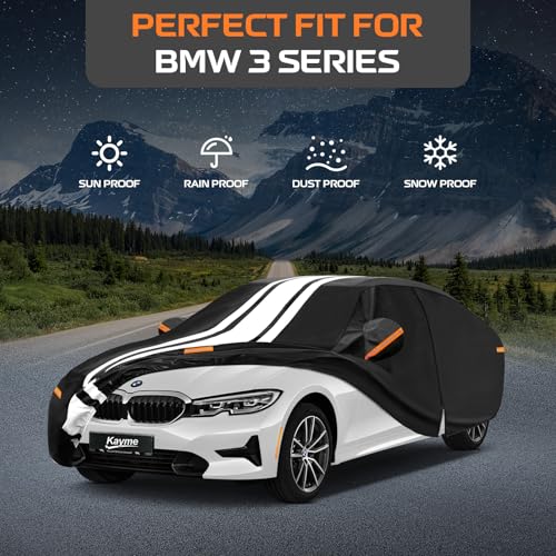 Heavy Duty Car Cover Custom Fit for BMW 3 Series