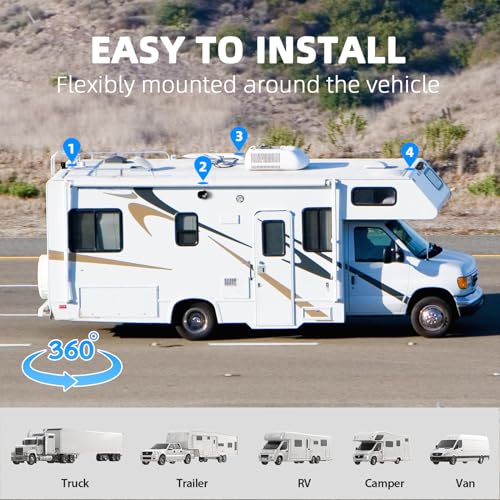 HD 1080p Backup Camera System Kit
