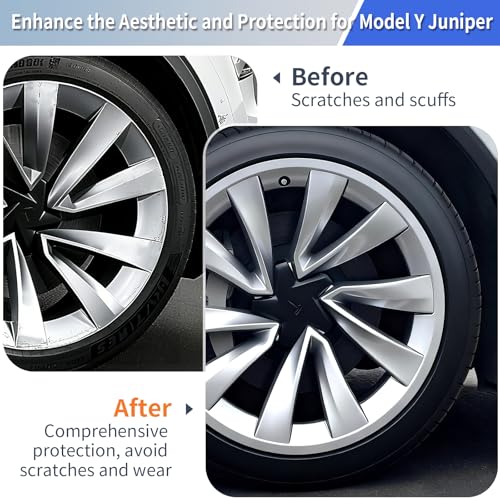 Tesla Wheel Cover 2026 Model Y (4 Count)