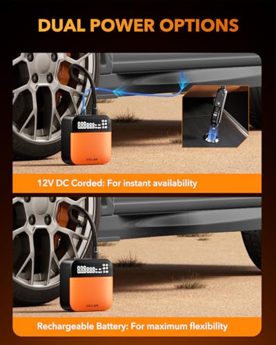 C2 Tire Inflator Portable Air Compressor