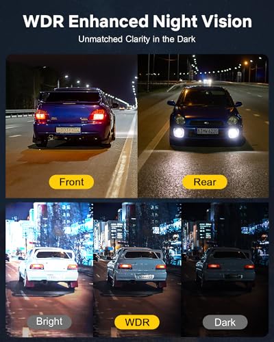 Dash Cam Front and Rear