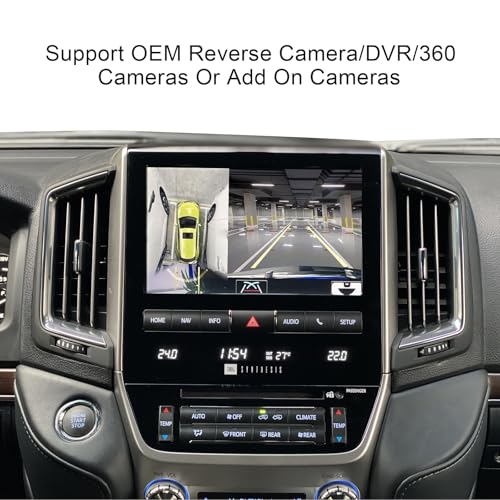 LVDS Wired Wireless CarPlay Decoder Retrofit Kit for Land Cruiser LC200 2016