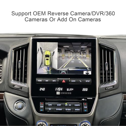 LVDS Wired Wireless CarPlay Decoder Retrofit Kit for Land Cruiser LC200 2016