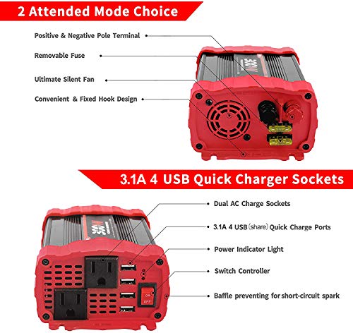 300W Car Power Inverter