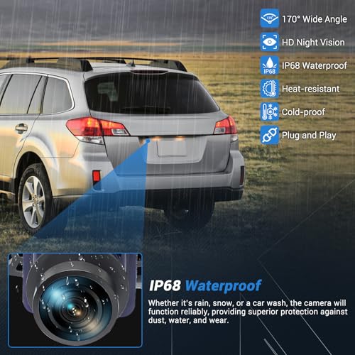 Rear View Backup Camera Compatible with Dodge Journey 2011