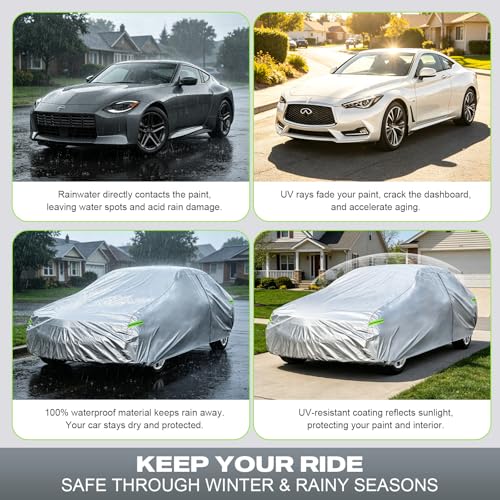 Waterproof Car Cover Custom Fit Infiniti Q60 2013