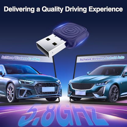 MiNi Ultra Wireless CarPlay & Android Auto Adapter